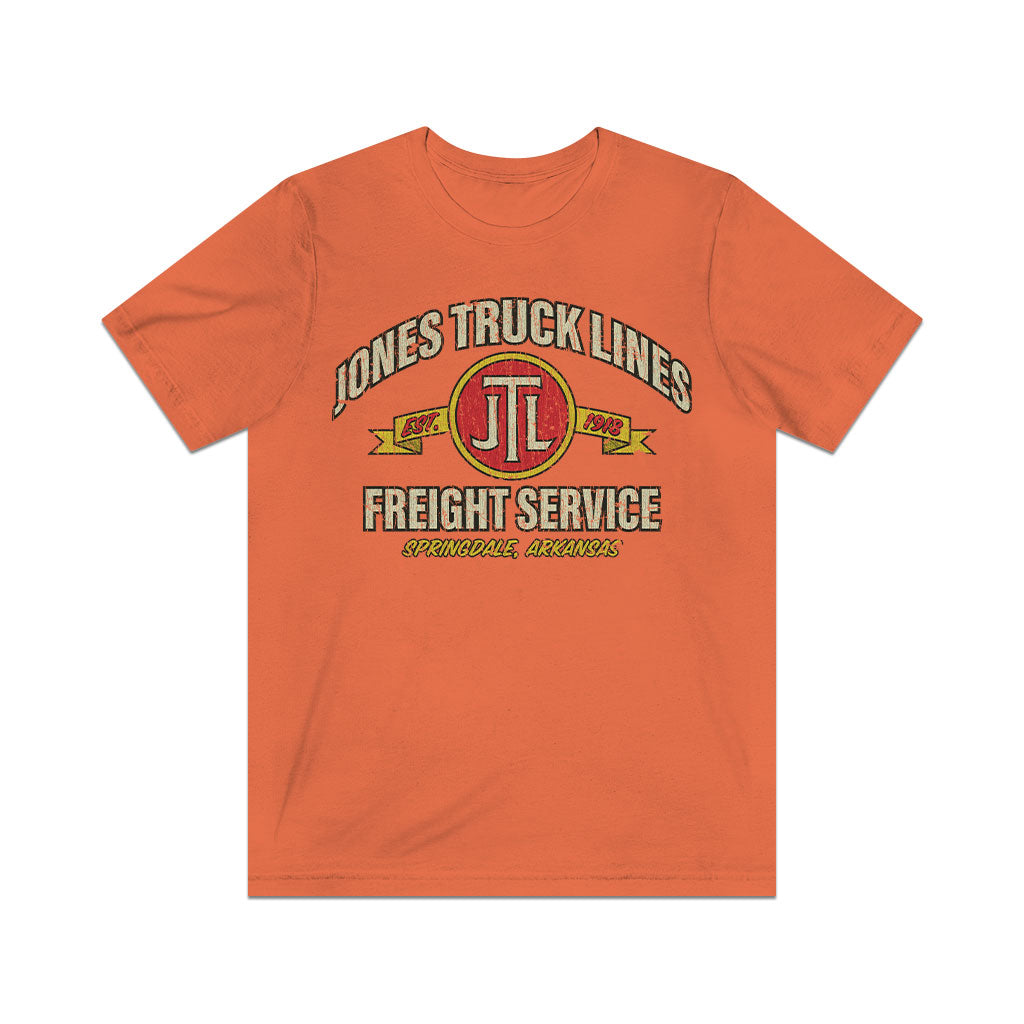 Jones Truck Lines Freight Service 1918 Vintage Men's T-Shirt