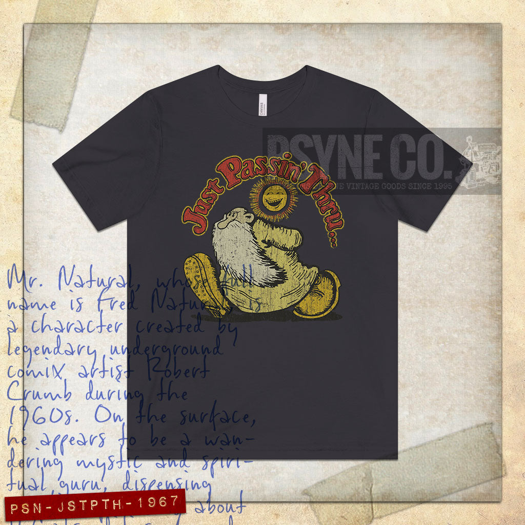 Just Passin' Thru 1967 Vintage Men's T-Shirt