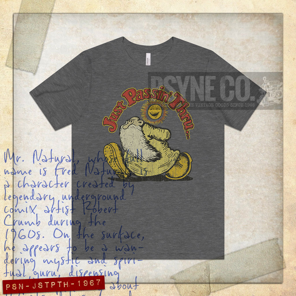 Just Passin' Thru 1967 Vintage Men's T-Shirt