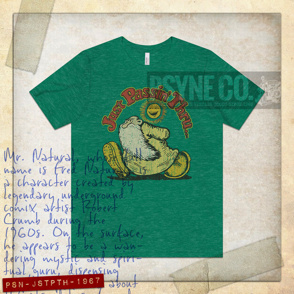 Just Passin' Thru 1967 Vintage Men's T-Shirt