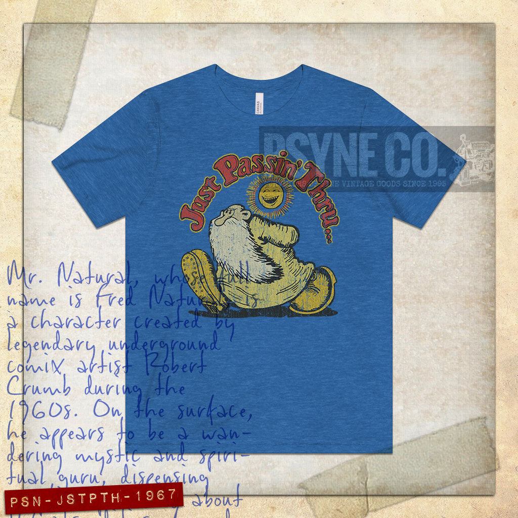 Just Passin' Thru 1967 Vintage Men's T-Shirt