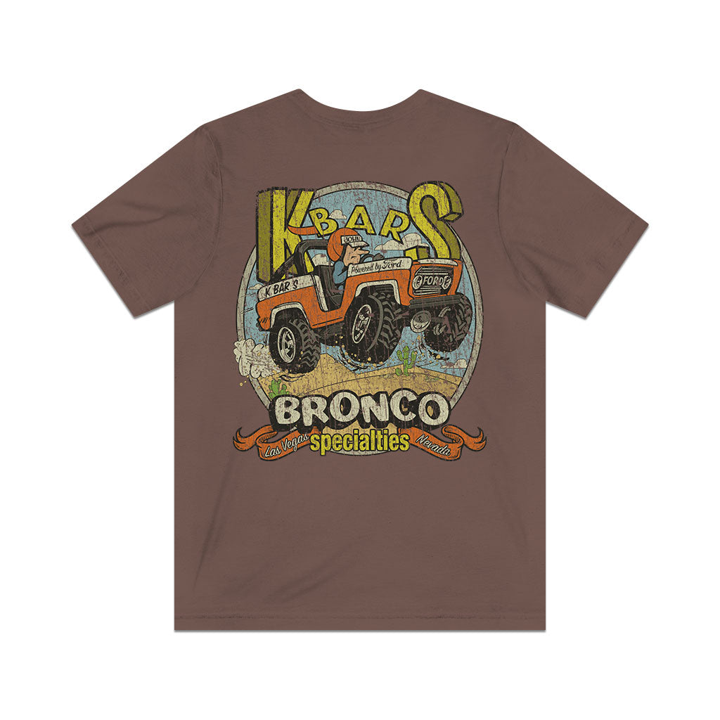 K-Bar-S Bronco Specialties 1978 F/B Vintage Men's T-Shirt