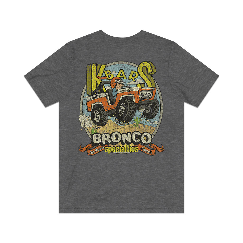K-Bar-S Bronco Specialties 1978 F/B Vintage Men's T-Shirt