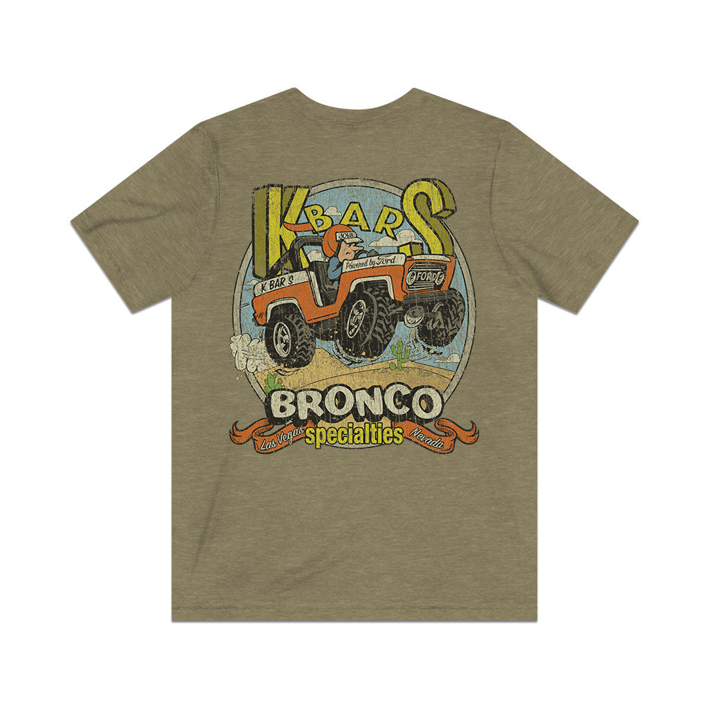 K-Bar-S Bronco Specialties 1978 F/B Vintage Men's T-Shirt