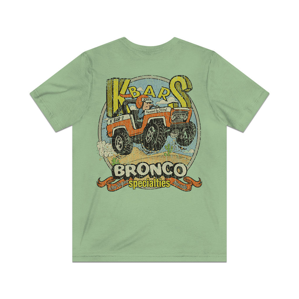K-Bar-S Bronco Specialties 1978 F/B Vintage Men's T-Shirt