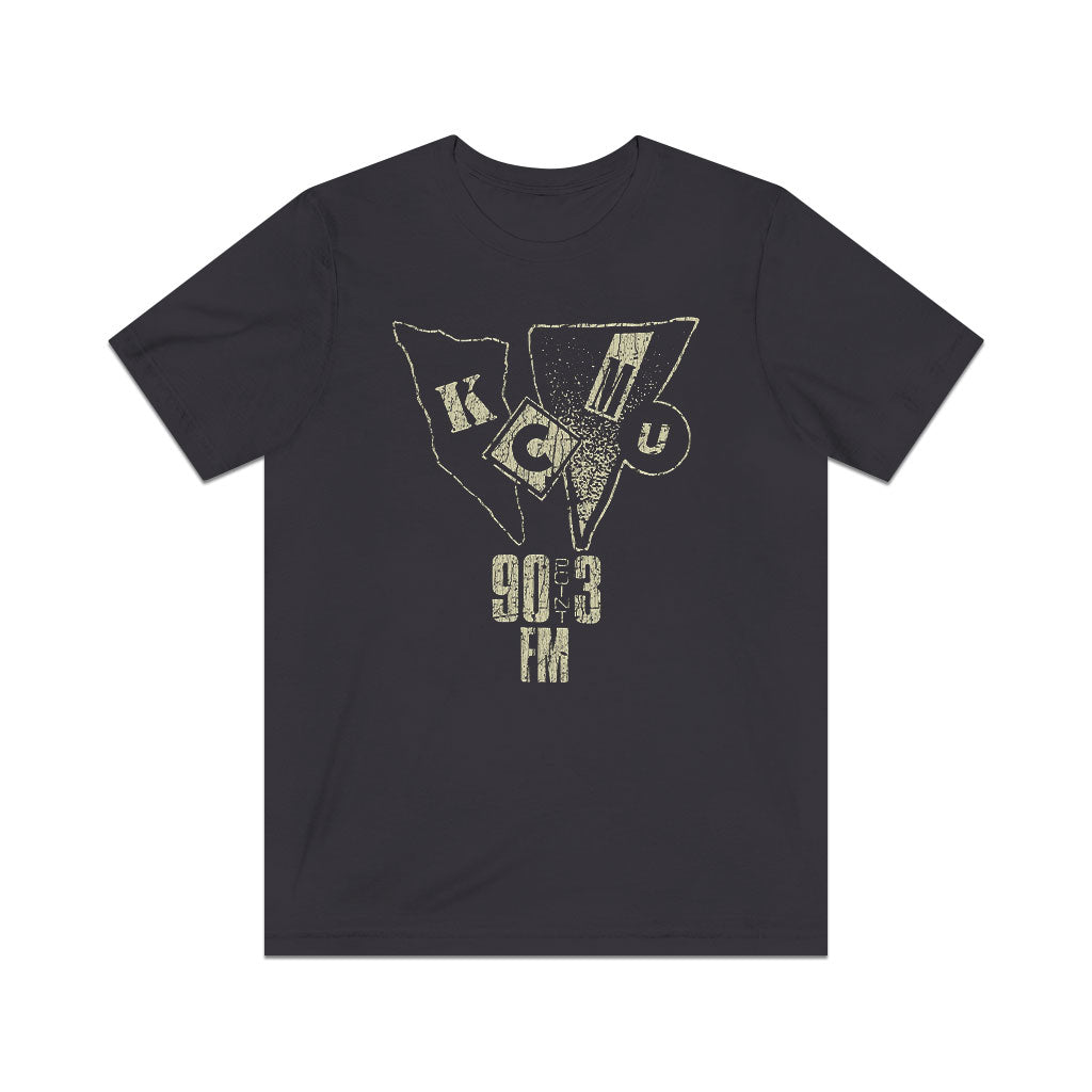 KCMU 90.3 FM Seattle 1972 Vintage Men's T-Shirt