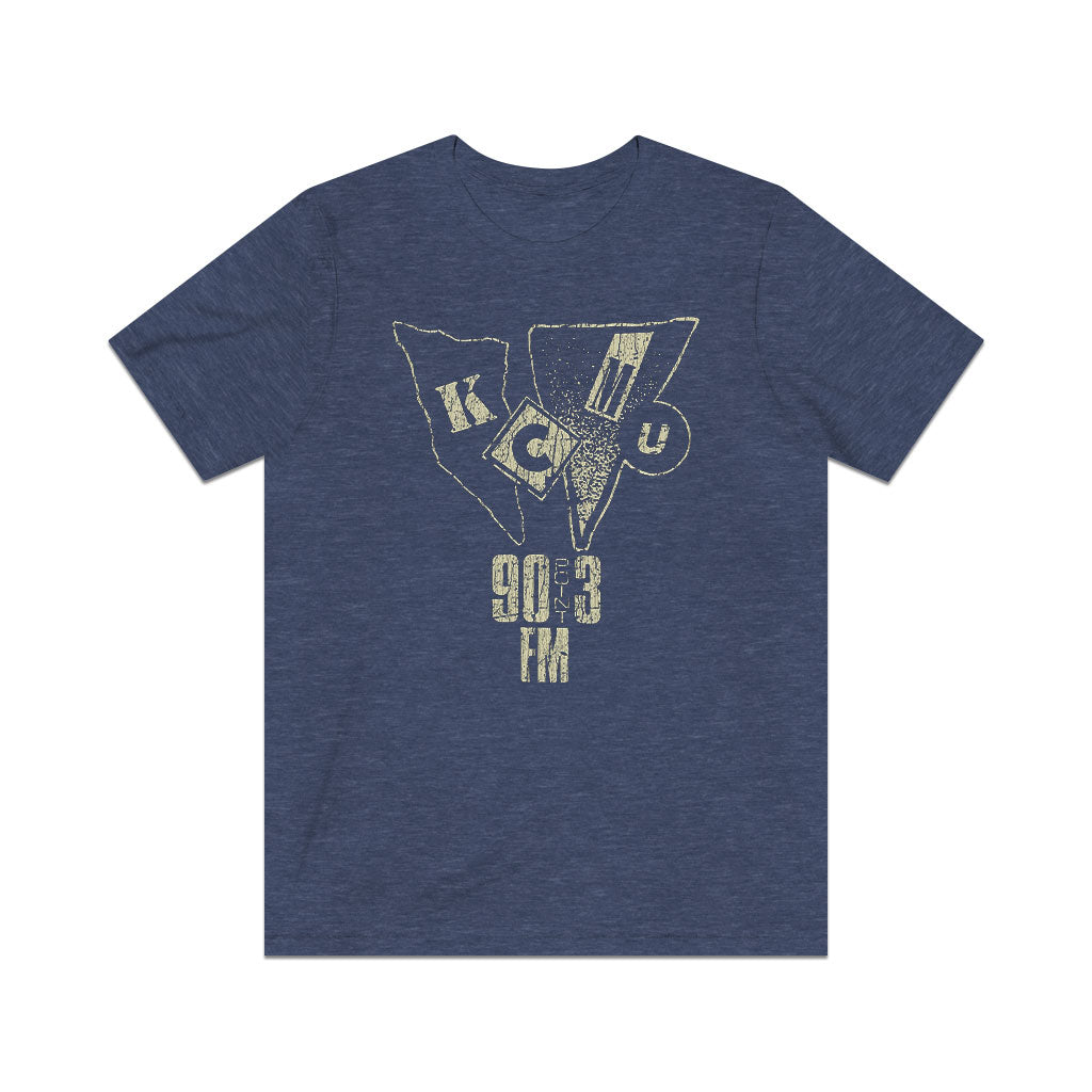 KCMU 90.3 FM Seattle 1972 Vintage Men's T-Shirt