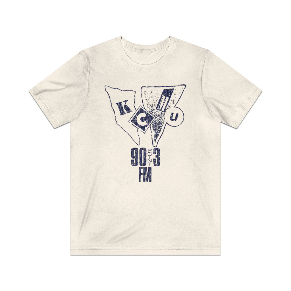KCMU 90.3 FM Seattle 1972 Vintage Men's T-Shirt