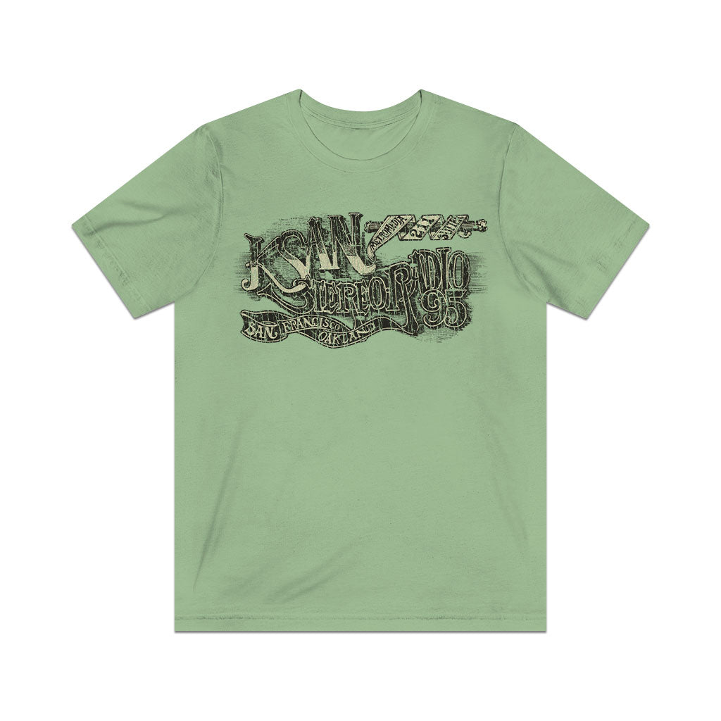 KSAN Stereo Radio 95 1968 Vintage Men's T-Shirt