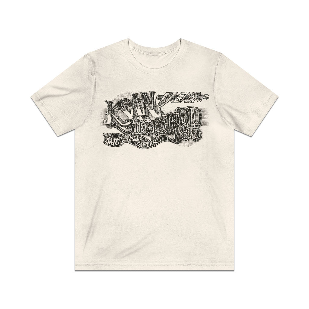 KSAN Stereo Radio 95 1968 Vintage Men's T-Shirt