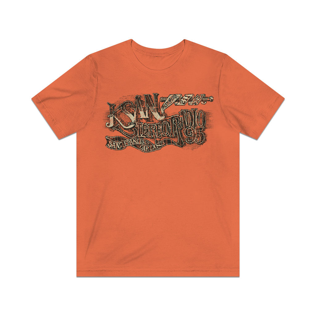 KSAN Stereo Radio 95 1968 Vintage Men's T-Shirt