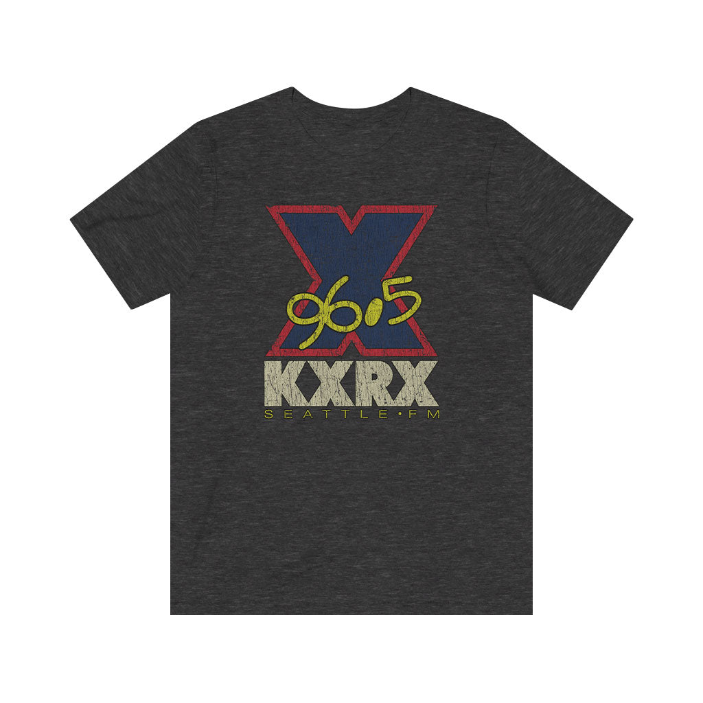 KXRX 96.5 FM Seattle 1987 Vintage Men's T-Shirt