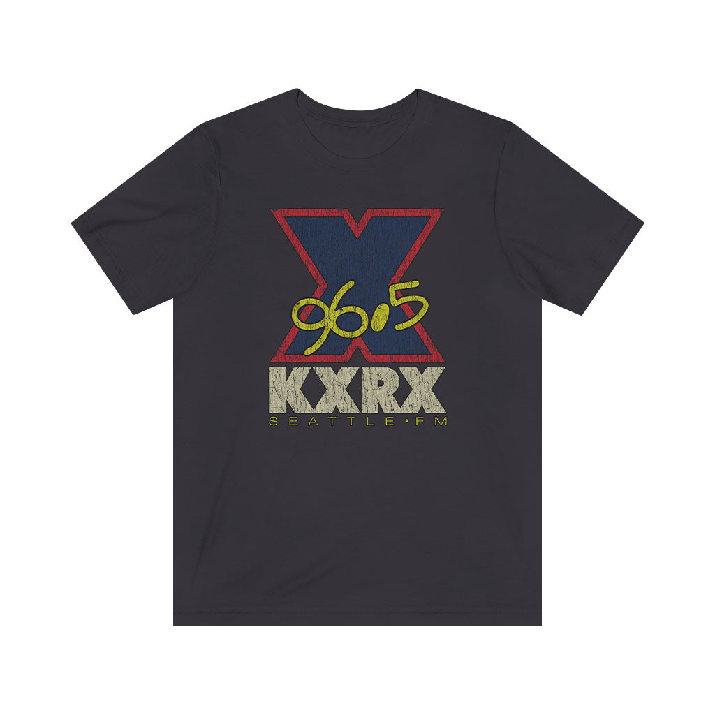 KXRX 96.5 FM Seattle 1987 Vintage Men's T-Shirt