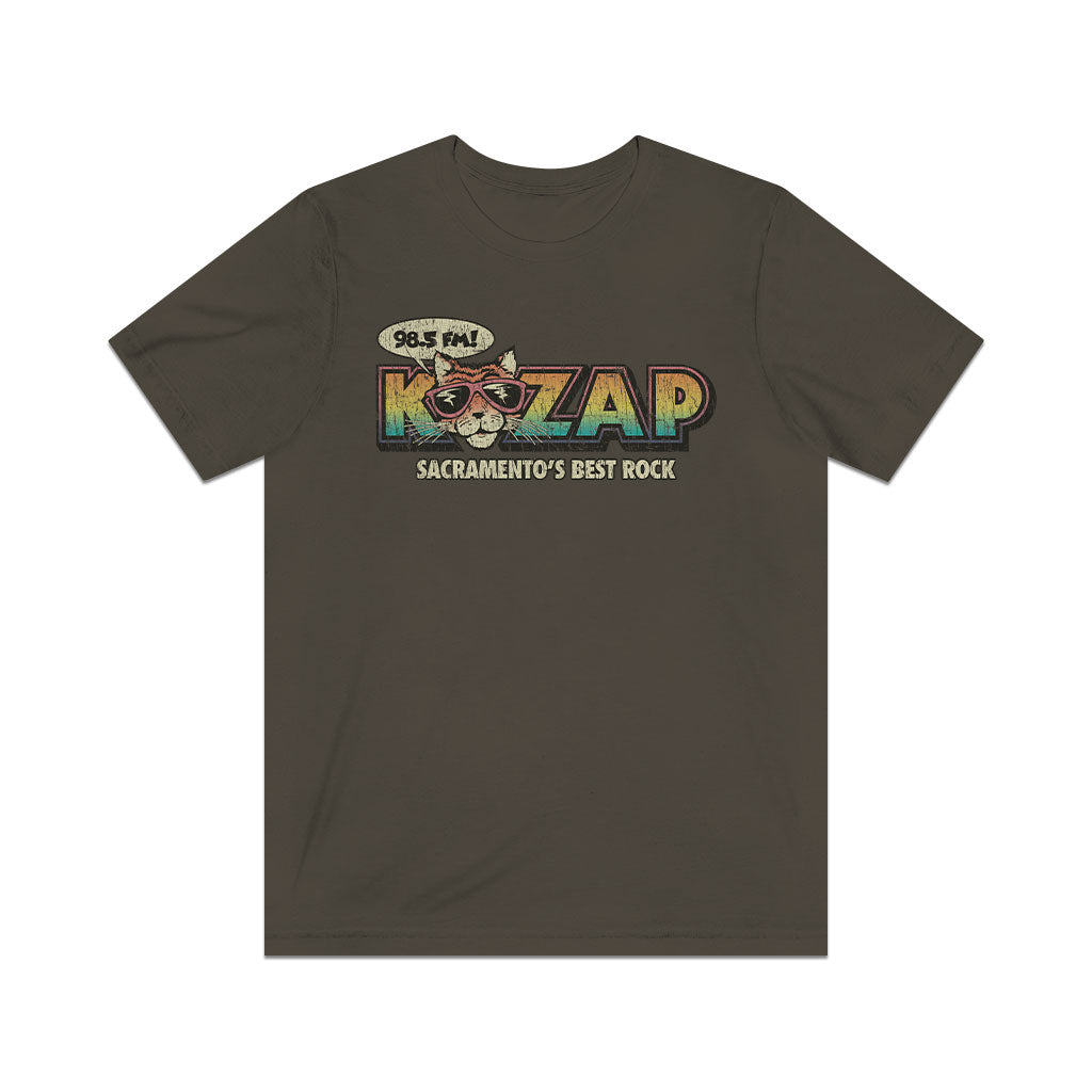 KZAP Sacramento Cool Cat 1968 Vintage Men's T-Shirt