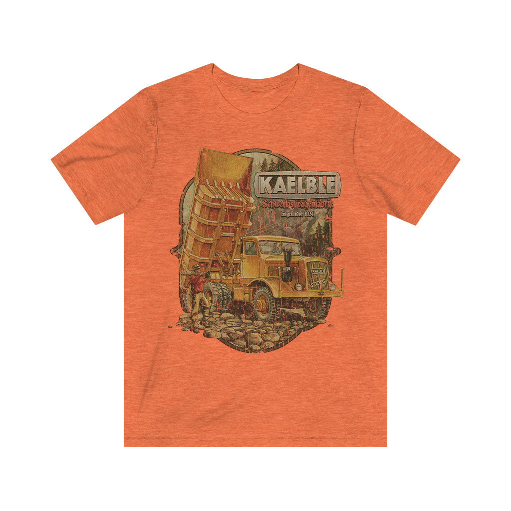 Kaelbe Heavy Trucks 1924 Vintage Men's T-Shirt