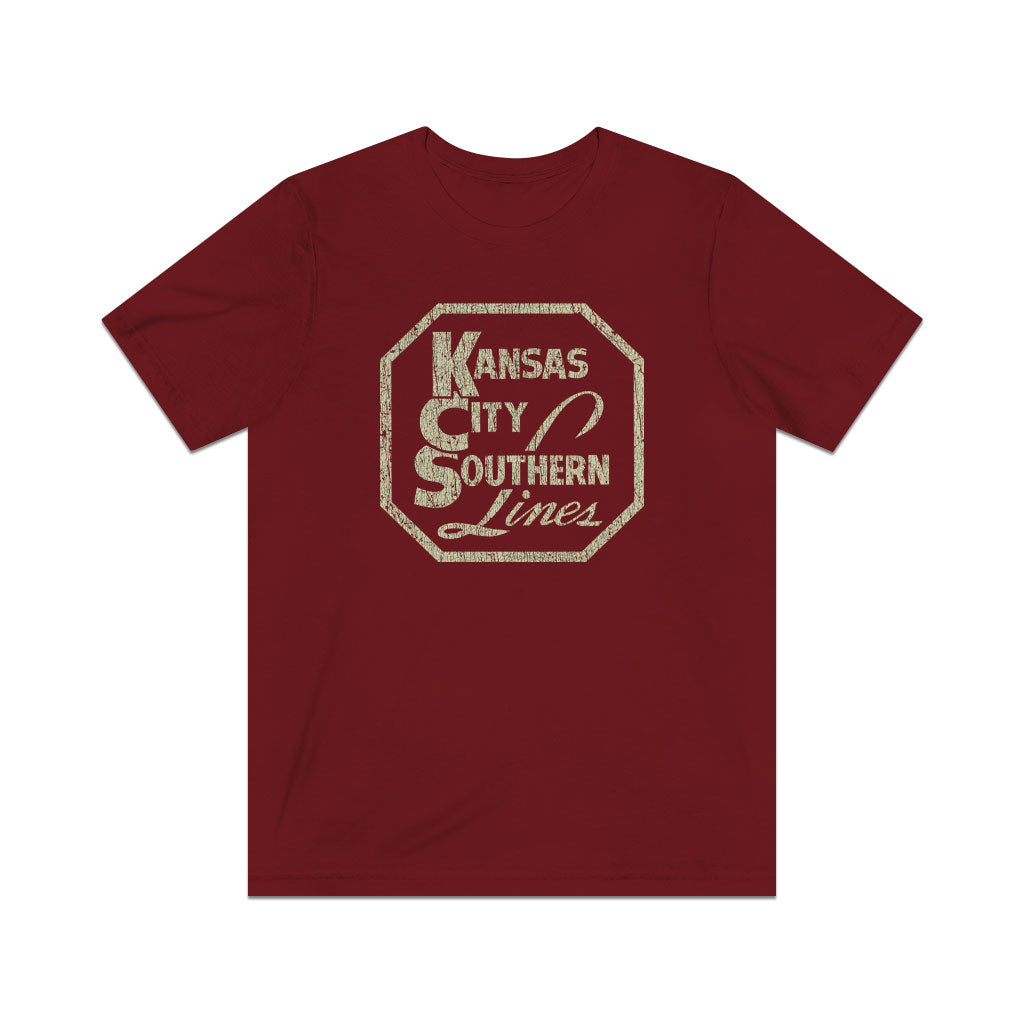 Kansas City Southern Lines 1887 Vintage Men's T-Shirt