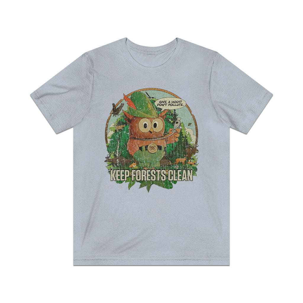 Keep Forests Clean 1971 Vintage Men's T-Shirt