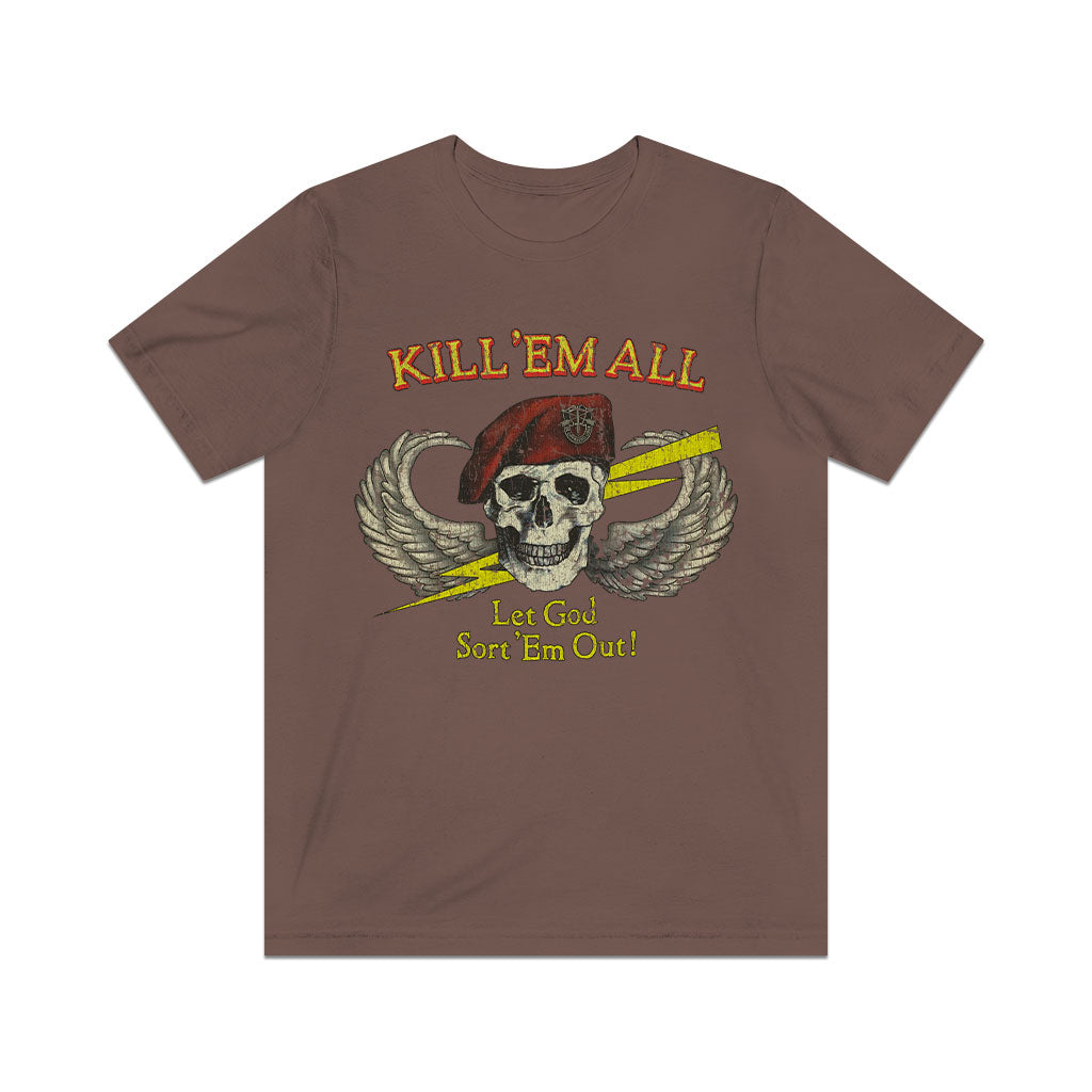 Kill 'Em All 1986 Vintage Men's T-Shirt