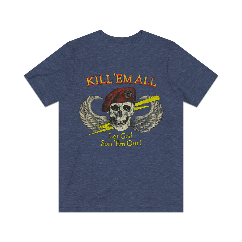 Kill 'Em All 1986 Vintage Men's T-Shirt