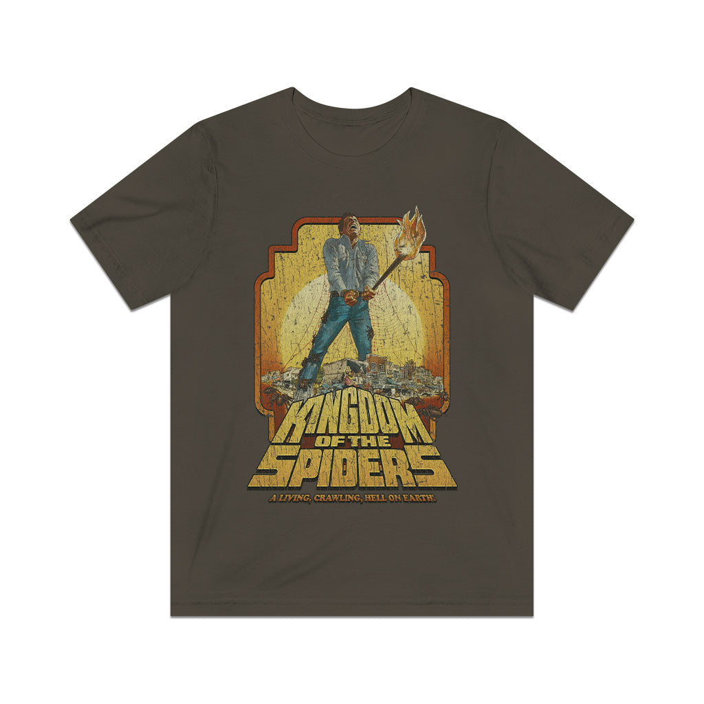 Kingdom of the Spiders 1977 Vintage Men's T-Shirt