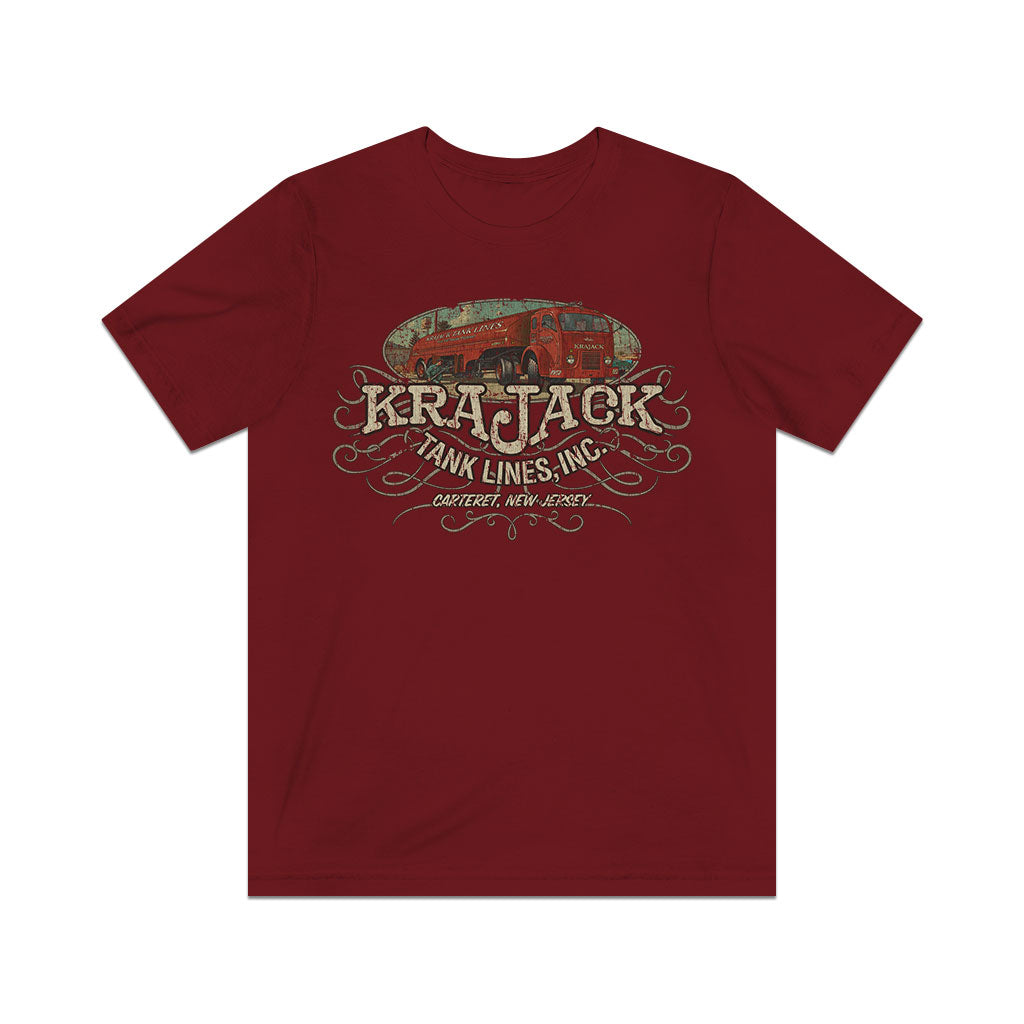 Krajack Tank Lines 1952 Vintage Men's T-Shirt