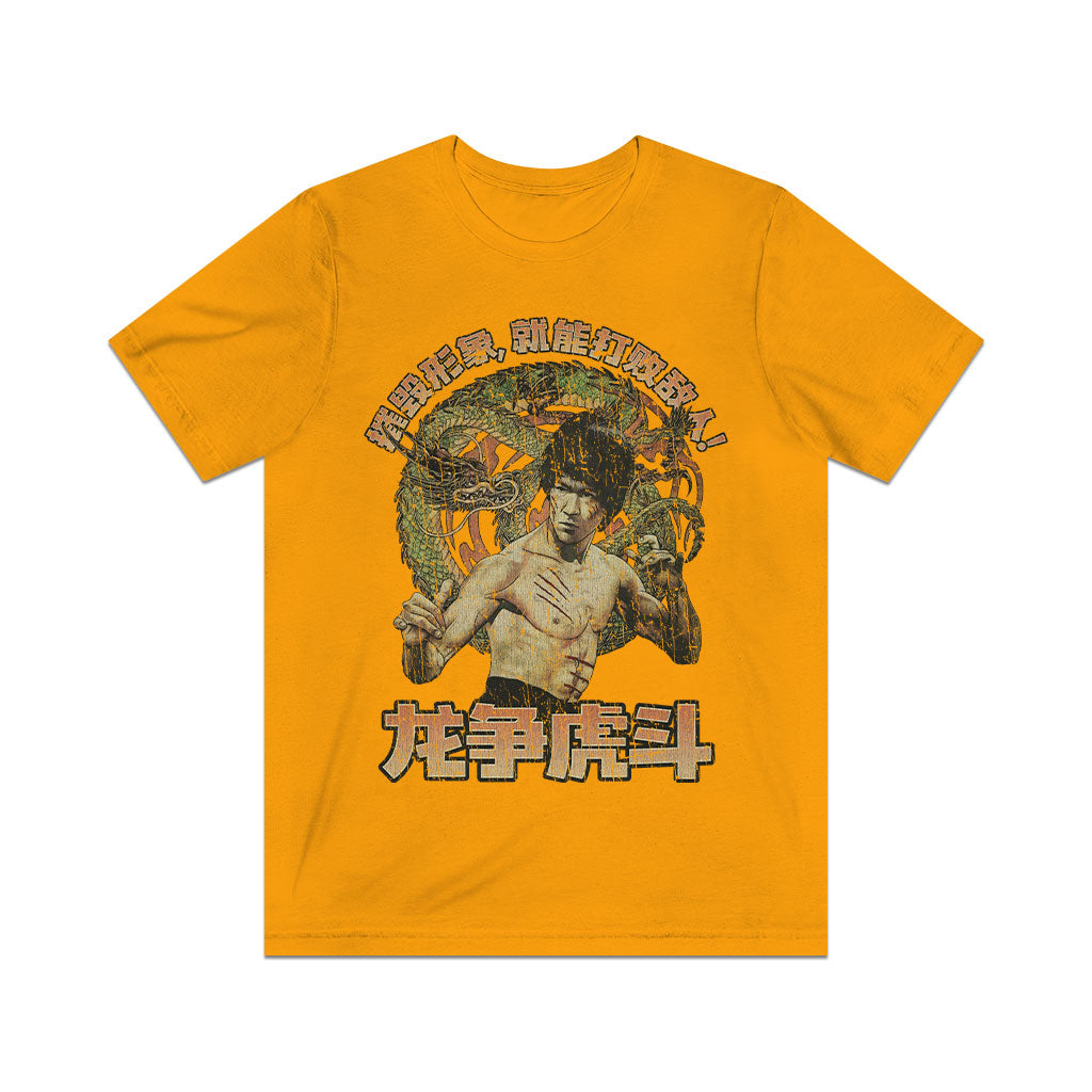 Kung Fu Dragon 1973 Vintage Men's T-Shirt