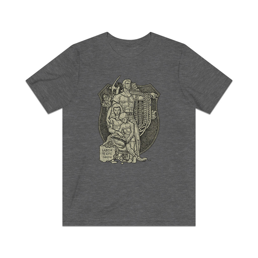 Labor is Life 1897 Vintage Men's T-Shirt