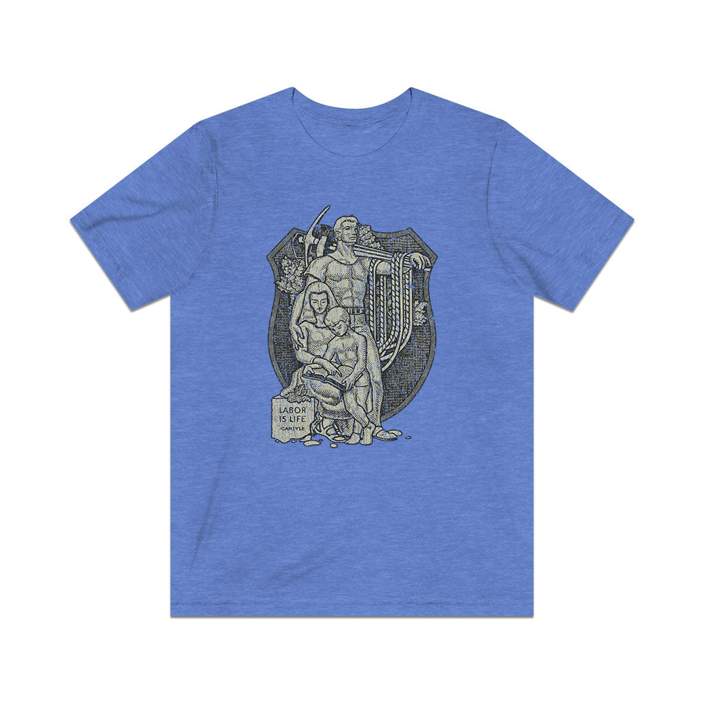 Labor is Life 1897 Vintage Men's T-Shirt