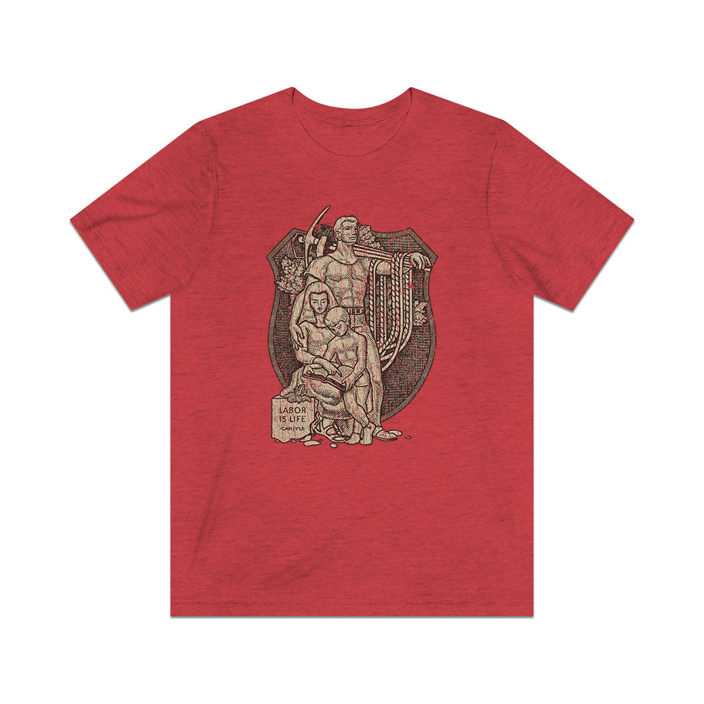 Labor is Life 1897 Vintage Men's T-Shirt
