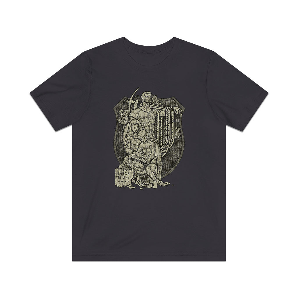 Labor is Life 1897 Vintage Men's T-Shirt