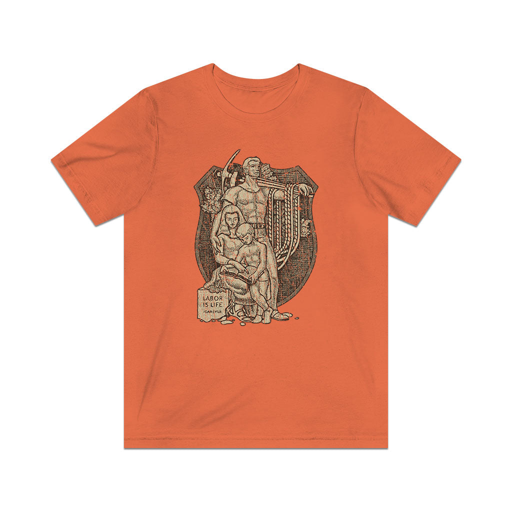 Labor is Life 1897 Vintage Men's T-Shirt