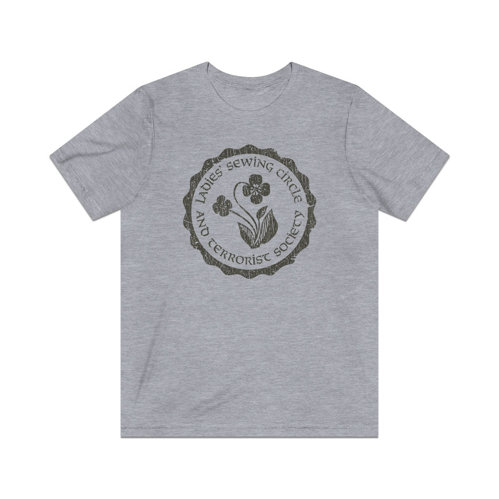 Ladies Sewing Circle and Terrorist Society 1974 Vintage Men's T-Shirt
