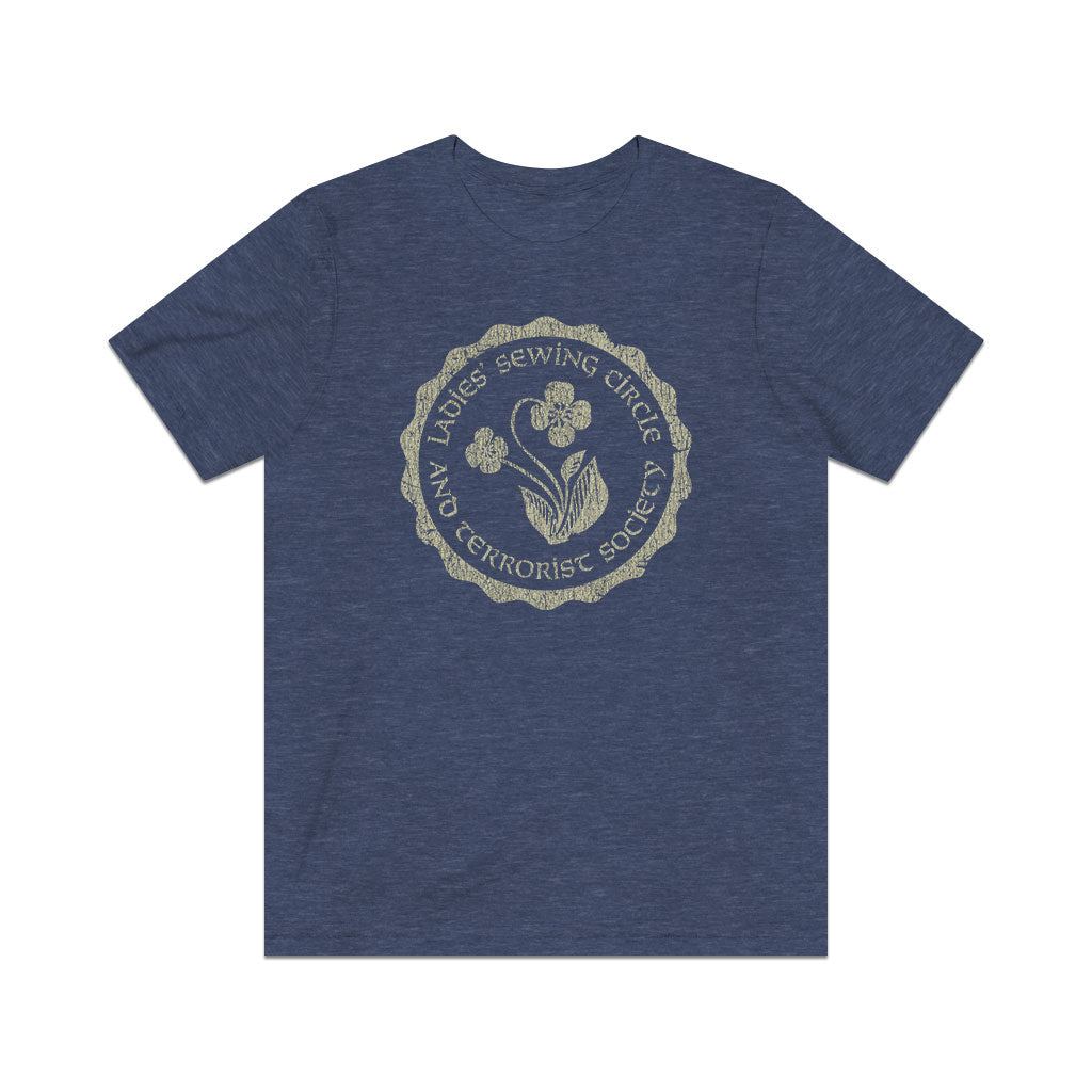 Ladies Sewing Circle and Terrorist Society 1974 Vintage Men's T-Shirt