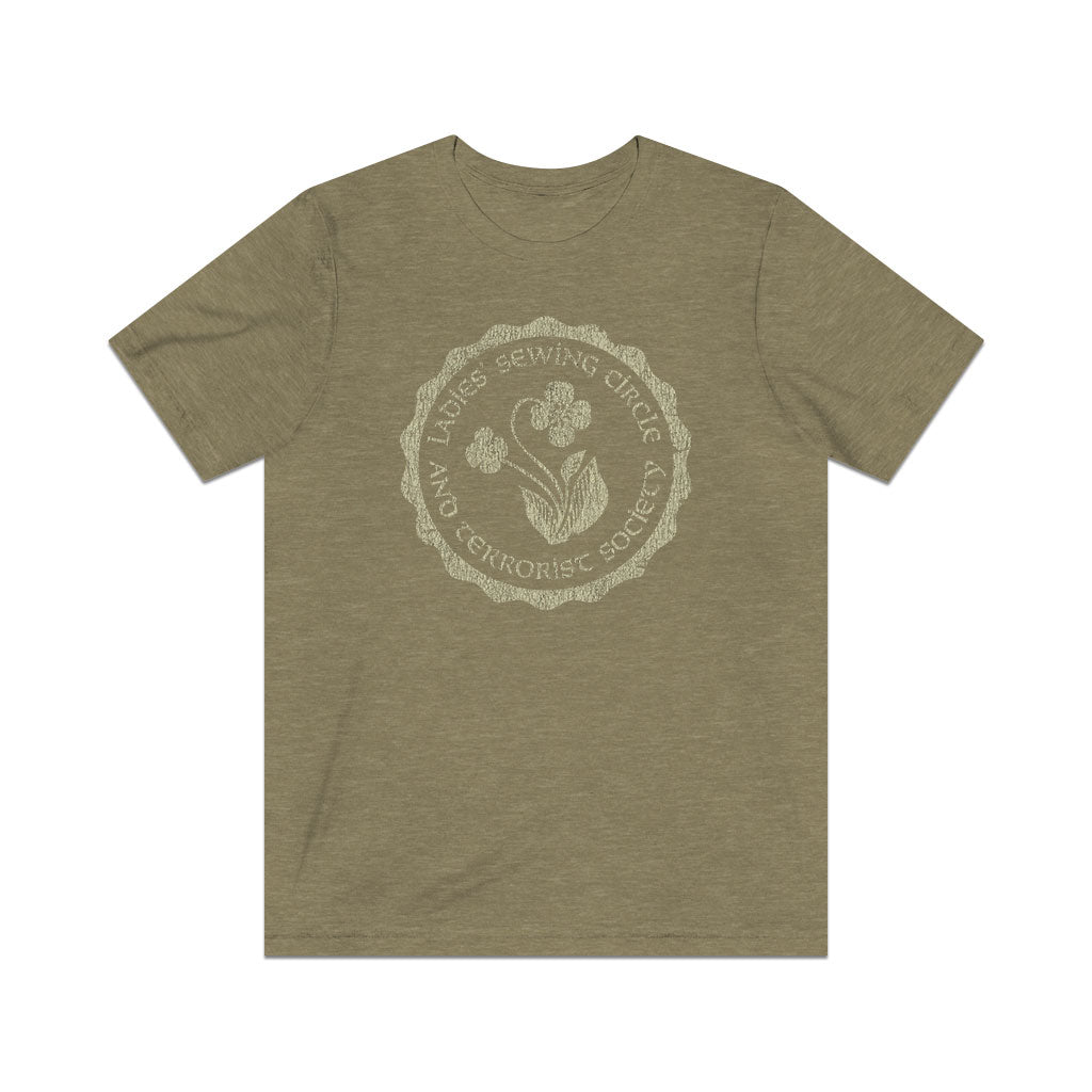 Ladies Sewing Circle and Terrorist Society 1974 Vintage Men's T-Shirt