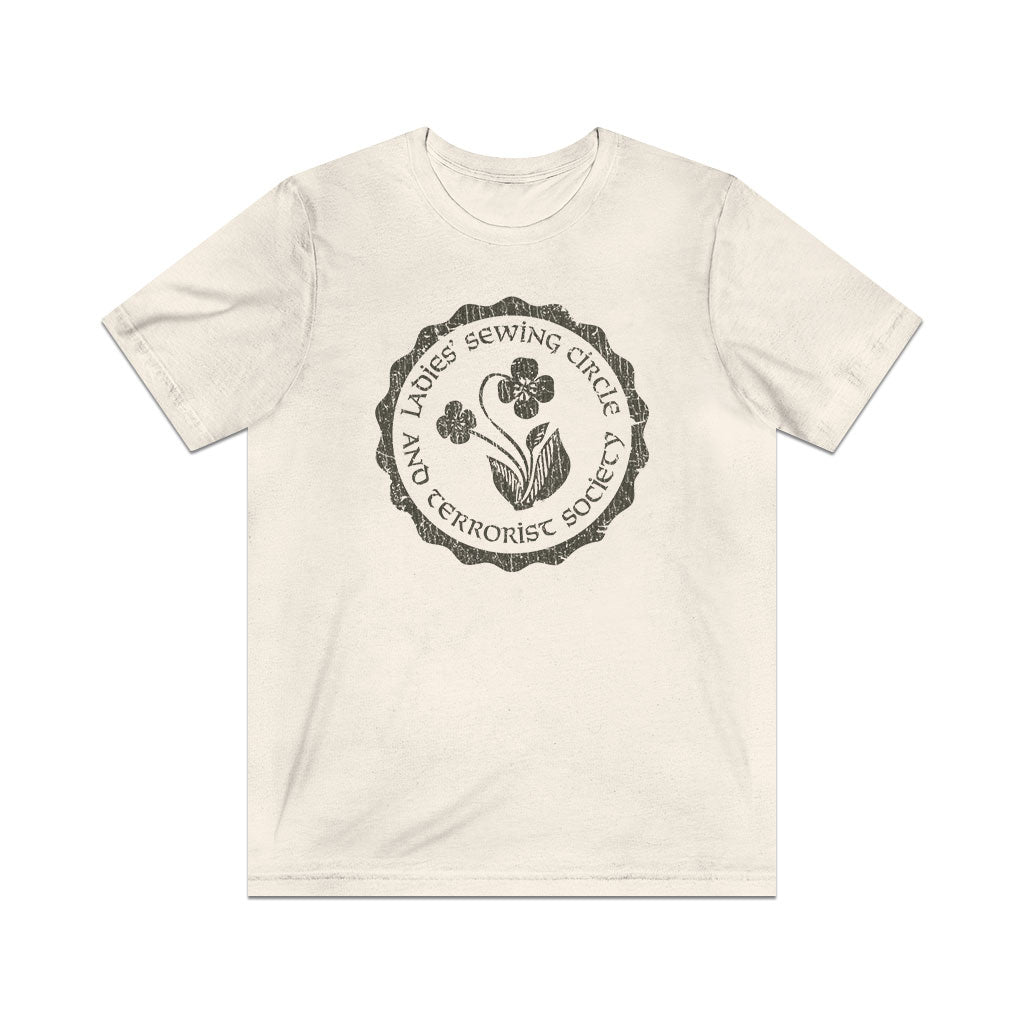 Ladies Sewing Circle and Terrorist Society 1974 Vintage Men's T-Shirt