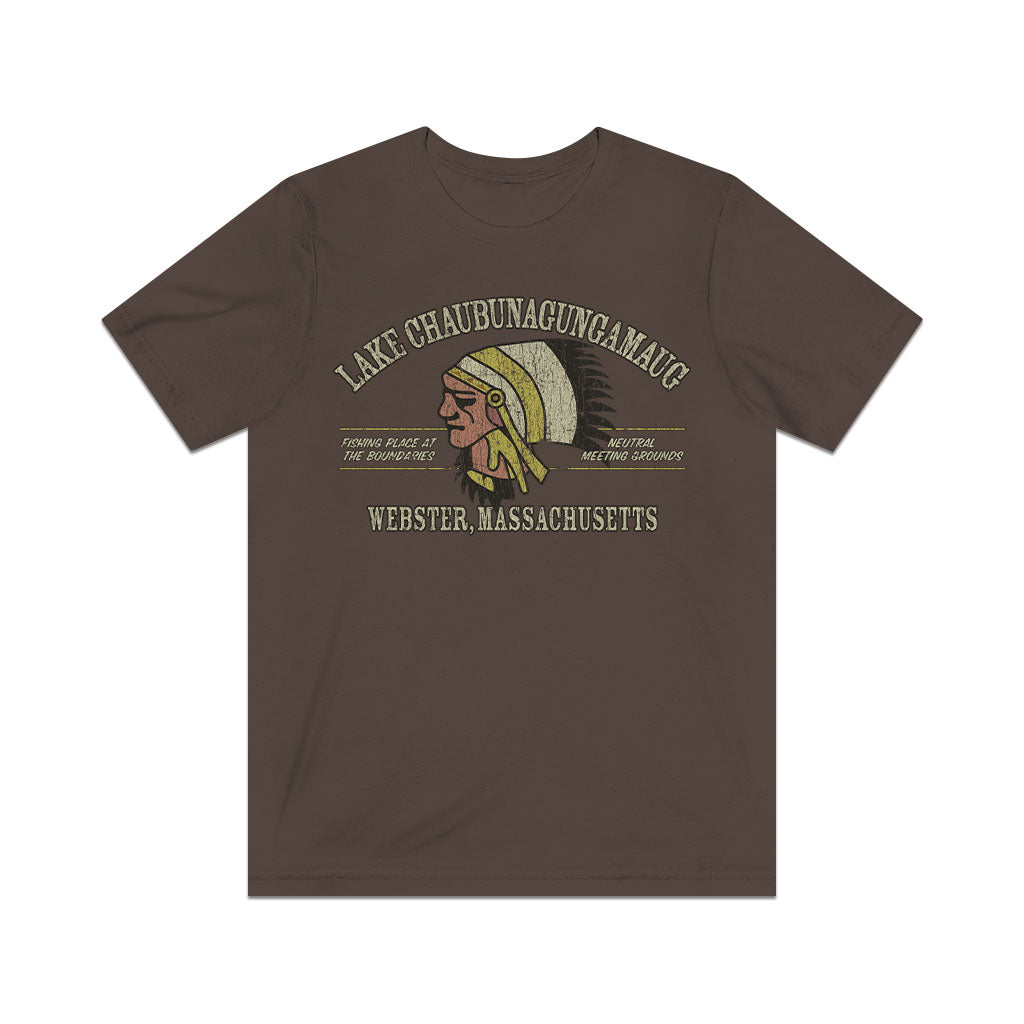 Lake Chaubunagungamaug 1830 Vintage Men's T-Shirt