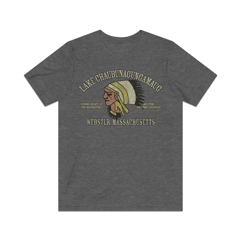 Lake Chaubunagungamaug 1830 Vintage Men's T-Shirt