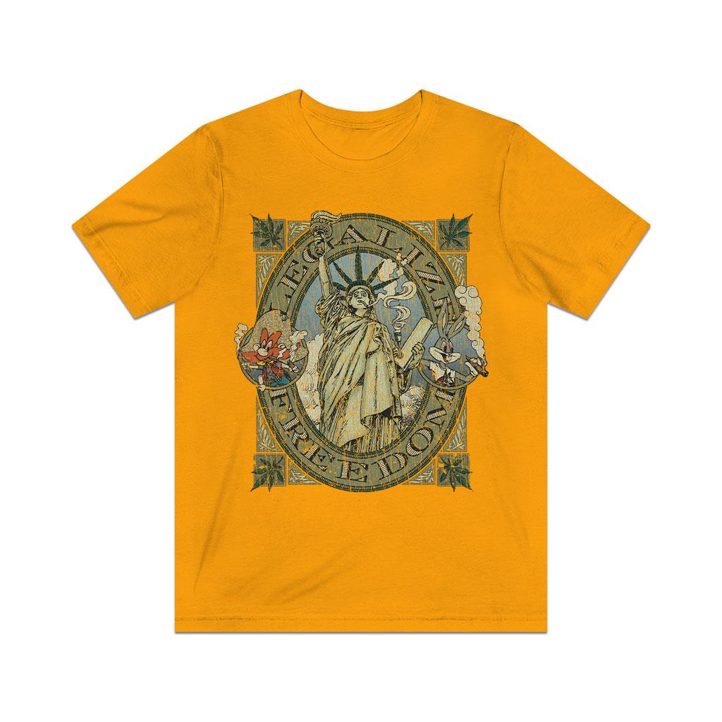 Legalize Freedom 1973 Vintage Men's T-Shirt
