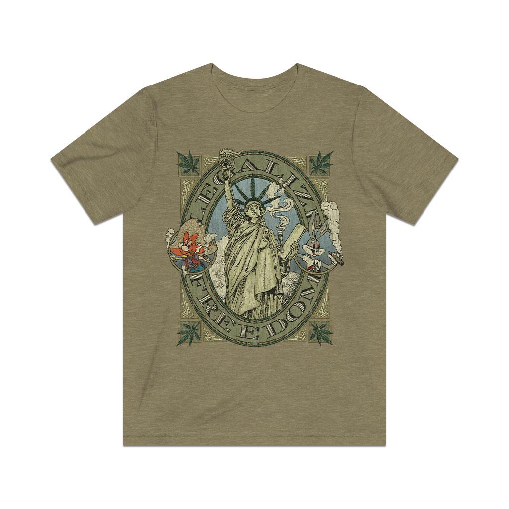 Legalize Freedom 1973 Vintage Men's T-Shirt