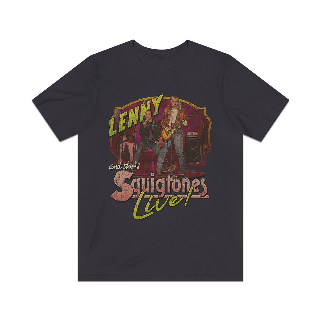 Lenny and The Squigtones Live 1979 Vintage Men's T-Shirt