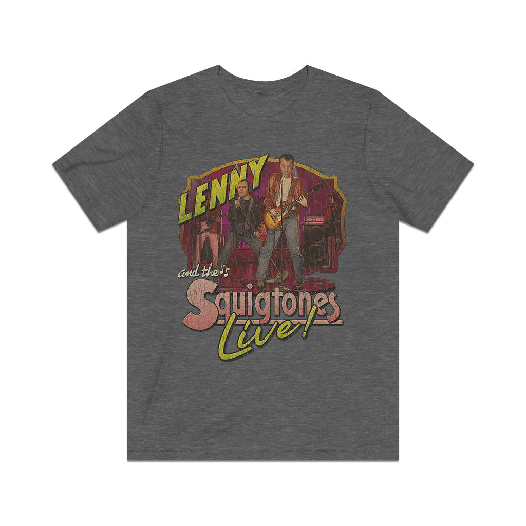 Lenny and The Squigtones Live 1979 Vintage Men's T-Shirt