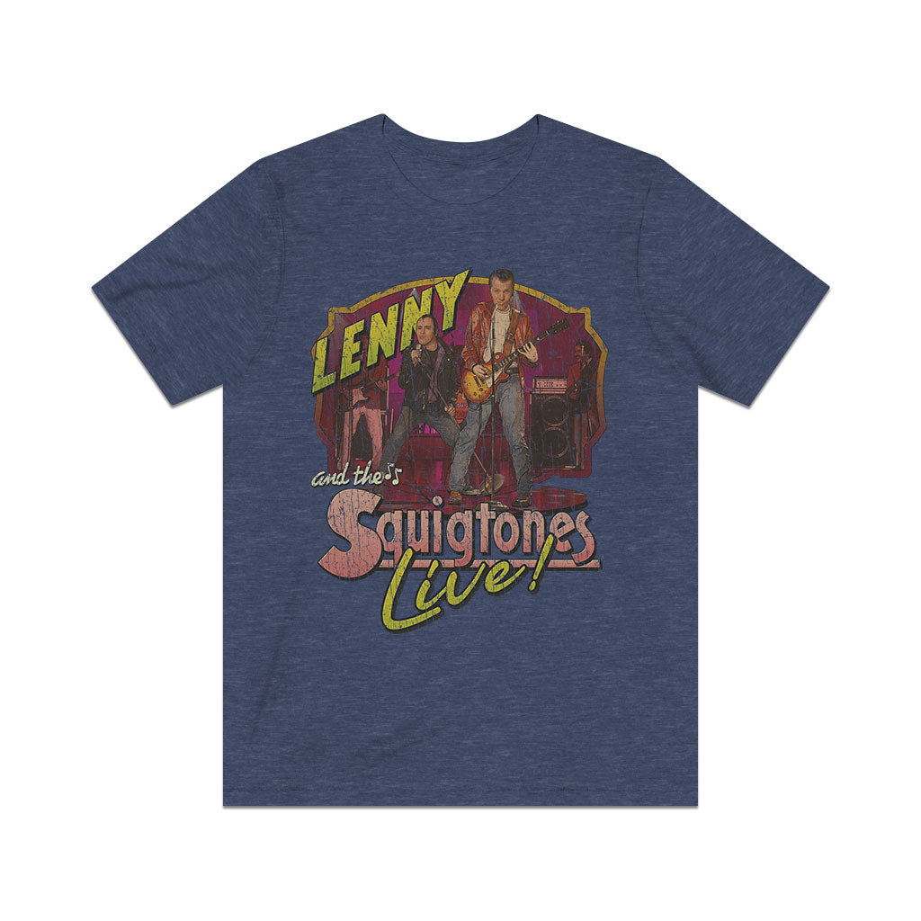 Lenny and The Squigtones Live 1979 Vintage Men's T-Shirt