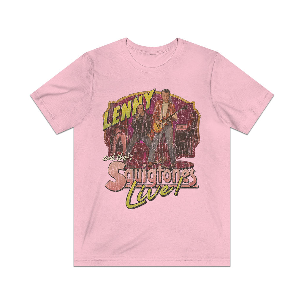 Lenny and The Squigtones Live 1979 Vintage Men's T-Shirt