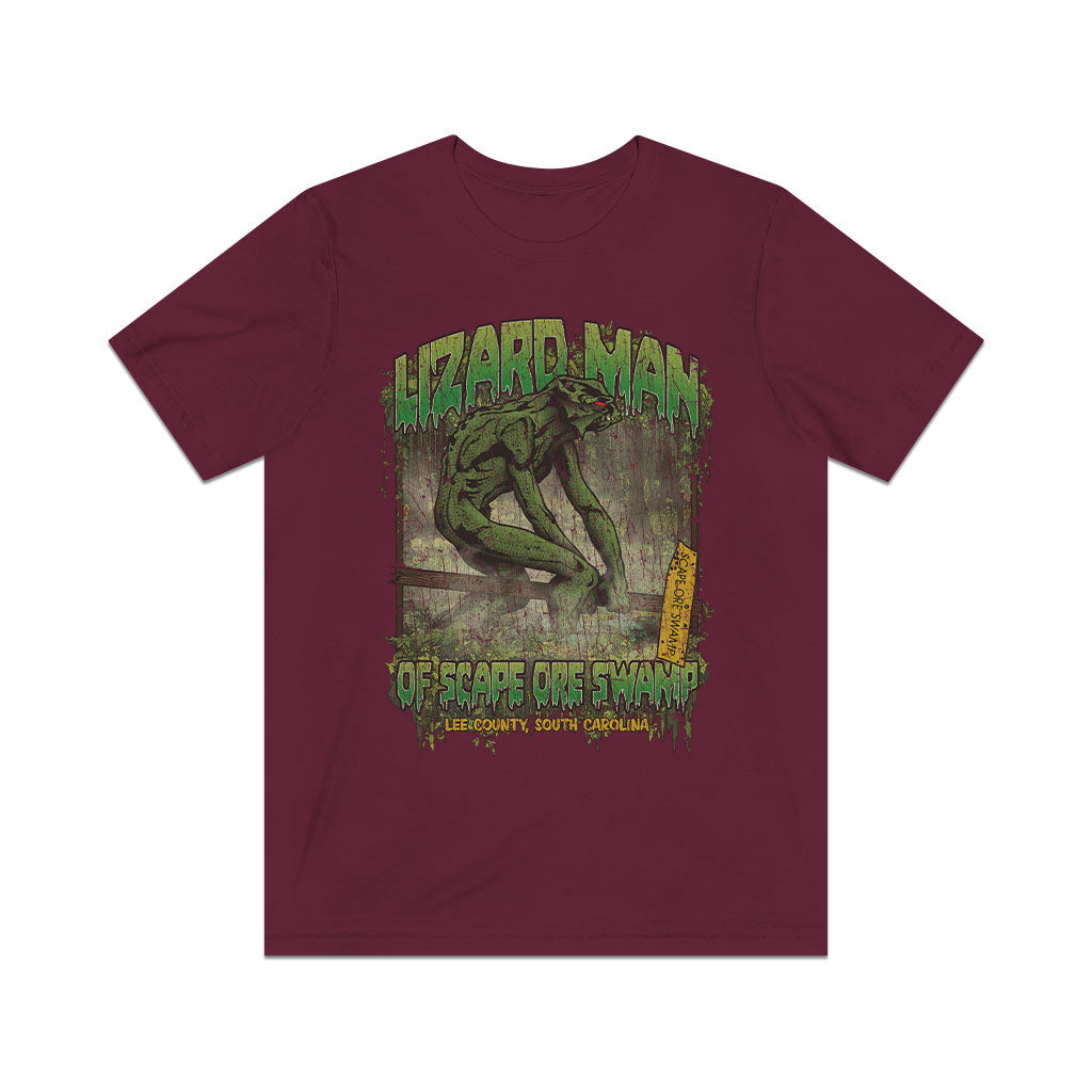 Lizard Man of Scape Ore Swamp 1988 Vintage Men's T-Shirt