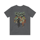 Logan's Run 1976 Vintage Men's T-Shirt - Dark Grey, XL