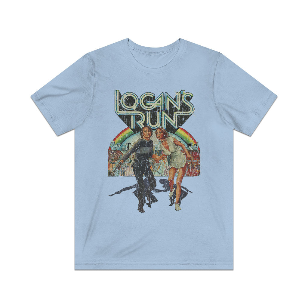 Logan's Run 1976 Vintage Men's T-Shirt - Dark Grey, XL