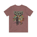 Logan's Run 1976 Vintage Men's T-Shirt - Dark Grey, XL
