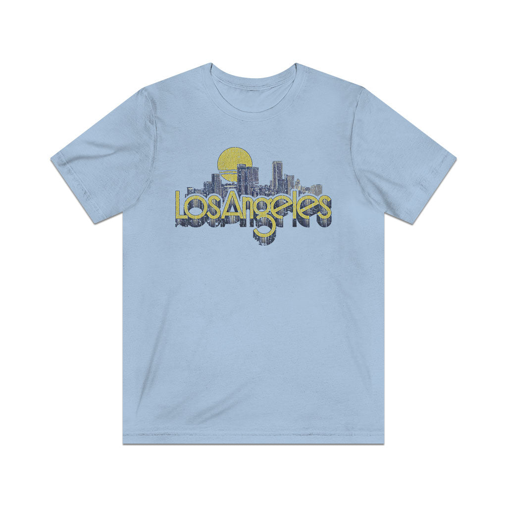 Los Angeles Skyline 1978 Vintage Men's T-Shirt