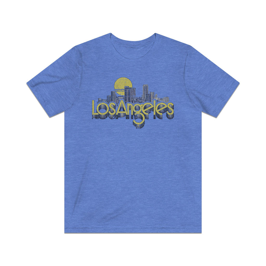 Los Angeles Skyline 1978 Vintage Men's T-Shirt