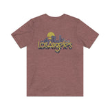 Los Angeles Skyline 1978 Vintage Men's T-Shirt